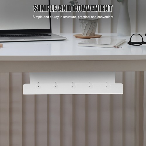 Versteckte Box Mit Schloss Büro Kabel-Organizer Für Den Schreibtisch - Bild 9 von 12