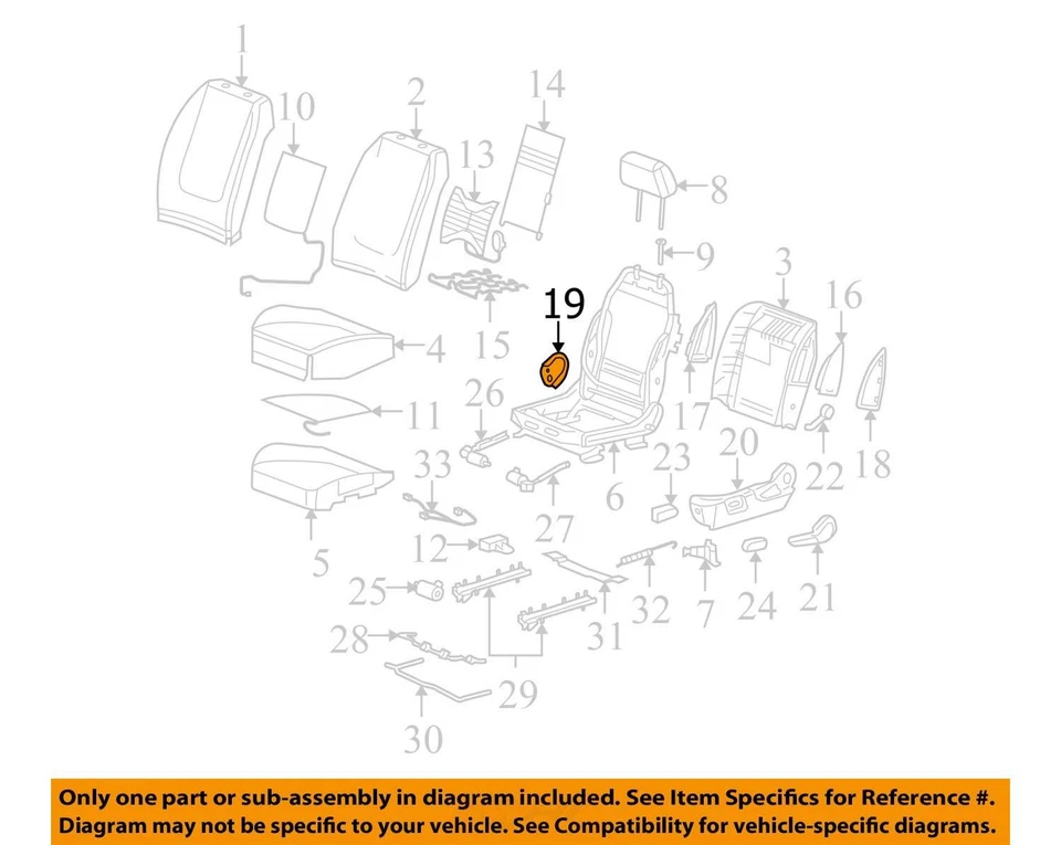 ПОДХОДИТ ДЛЯ 2004-2005 CHEVROLET MALIBU ПАНЕЛИ 22733646 - НОВЫЙ OEM 22733646 - Изображение 3 из 4