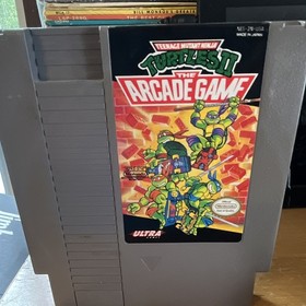 Ultra Games Teenage Mutant Ninja Turtles II Arcade Game Nintendo NES NTSC-U/C