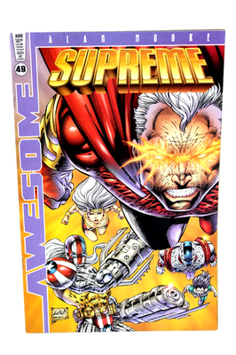 Supreme New Adventures #49 Alan Moore 1997 Awesome Maximum Press