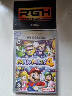 MARIO PARTY 4 SPIELER AUSWAHL NINTENDO GAMECUBE SPIEL RS FACTORY SEALED NEU UK PAL