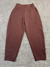Spanx Air Essentials Tapered Pant Sweatpants Dark Coffee Size Small Loungewear