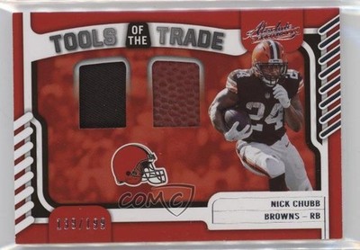 2022 Panini Absolute Tools of the Trade Double 139/199 Nick Chubb #TTD-24 17kq