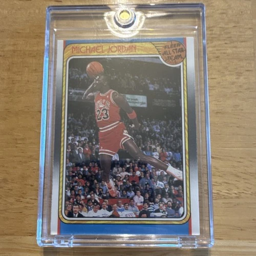 Fleer 1988-89 - Michael Jordan #120 All-Star Team Chicago Bulls NBA Card