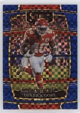 2021 Panini Select Concourse Blue Prizm 62/199 Derrick Gore #84 12yh