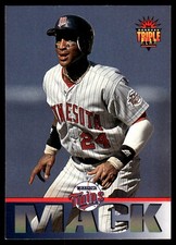 Shane Mack 1994 Triple Play #255 Twins MLB READ FREE SHIPPING AutographDen