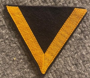 WWII WW2 KRIEGSMARINE WEHRMACHT MILITARY GERMAN NAVY NAVAL RANK CHEVRON PATCH