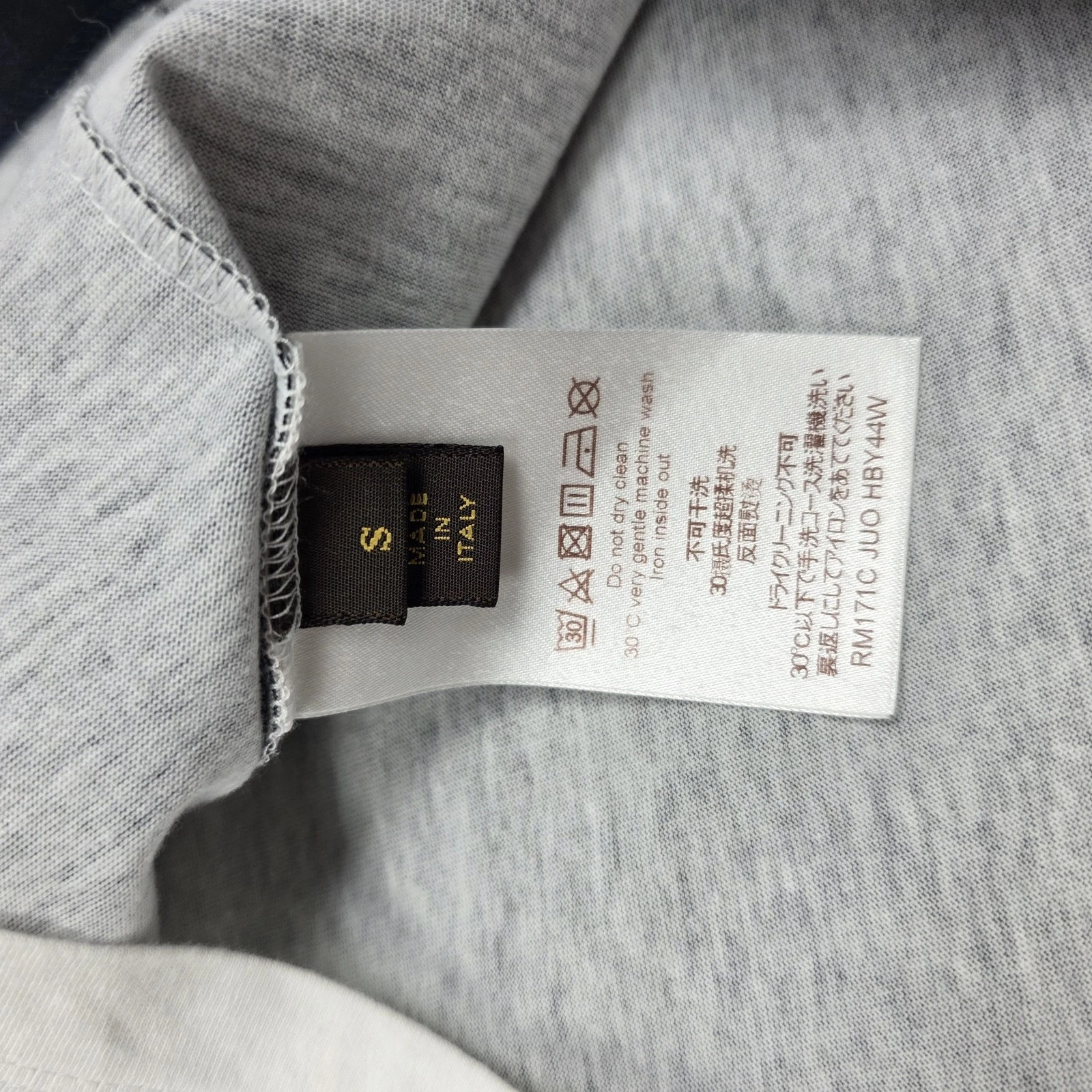 LOUIS VUITTON（LV） T shirt manica corta Louis Vuitton America Cup RM171C JUO HBY44W 139589105