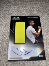 Topps 2026 Graphite Tennis Mariano Navone Relic Auto Card /75