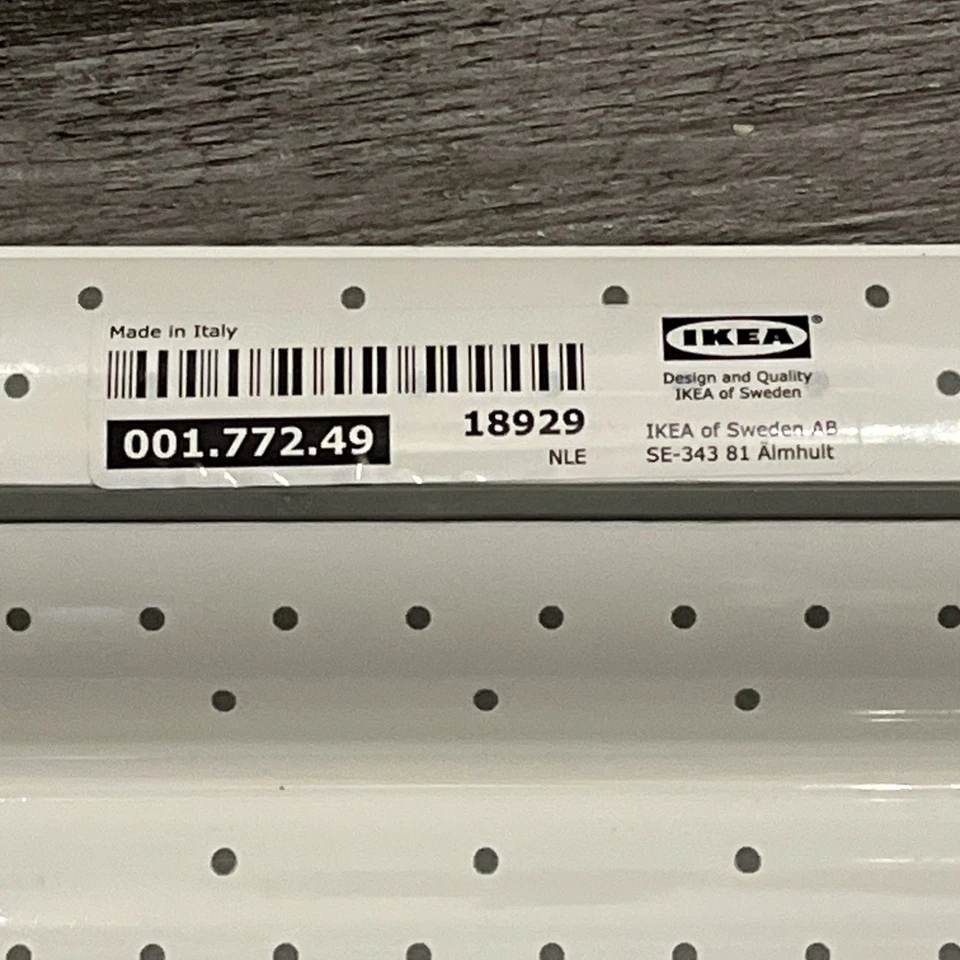 Ikea Variera White Drawer Spices Spice Rack Jar Drawer Insert 001.772.49 19.5” - Imagem 3 de 3