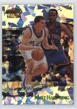 1998-99 Bowman's Best Atomic Refractor 50/100 Matt Harpring #115 2cb