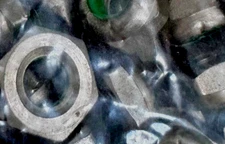 6-32 NYLON INSERT HEX NUTS