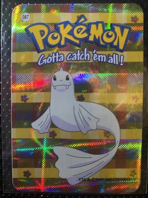 Dewgong #087 Vintage Vending Machine Prism Sticker 2000 Pokemon Card