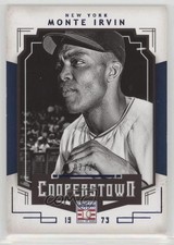 2015 Panini Cooperstown Blue 2/25 Monte Irvin #67 HOF 09dw