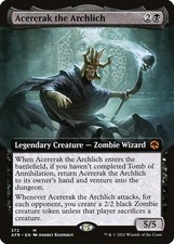 Acererak the Archlich Extended Art M Regular #372 | Adventures Realms AFR | MTG