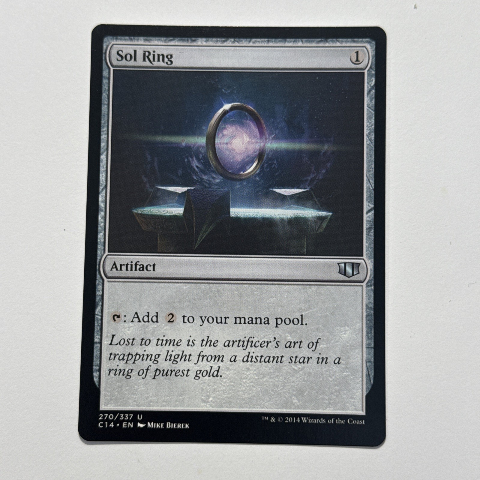 Sol Ring = Magic the Gathering MtG - Commander 2014 - NM/SP