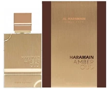 AMBER OUD GOLD * Al Haramain 3.3 oz / 100 ml Eau De Parfum Unisex Cologne Spray