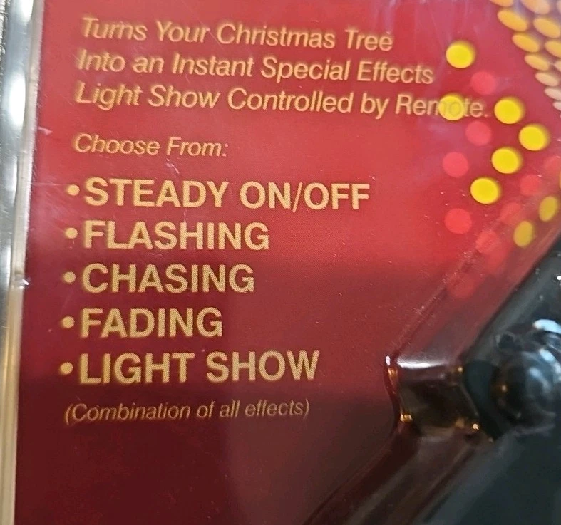 Holiday Place By Westinghouse 3Outlet Efectos Especiales Espectáculo de Luces y Controlador Foto 4 de 4