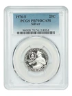 1976-S 25C PCGS PR70DCAM (Silver) - Washington Quarter