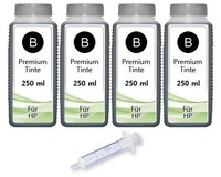 1000Ml NachfÜLl Tinte Set FüR Hp 901 Xl Officejet J4500 J4524 J4535 J4540 J4550