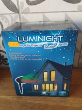 1 Projecteur Laser LUMINIGHT avec détecteur  NEUF( en baisse: 15€ au lieu de 18€