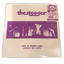 THE STOOGES Live Goose Lake LP Cream 1000 made Iggy Pop Third Man SEALED