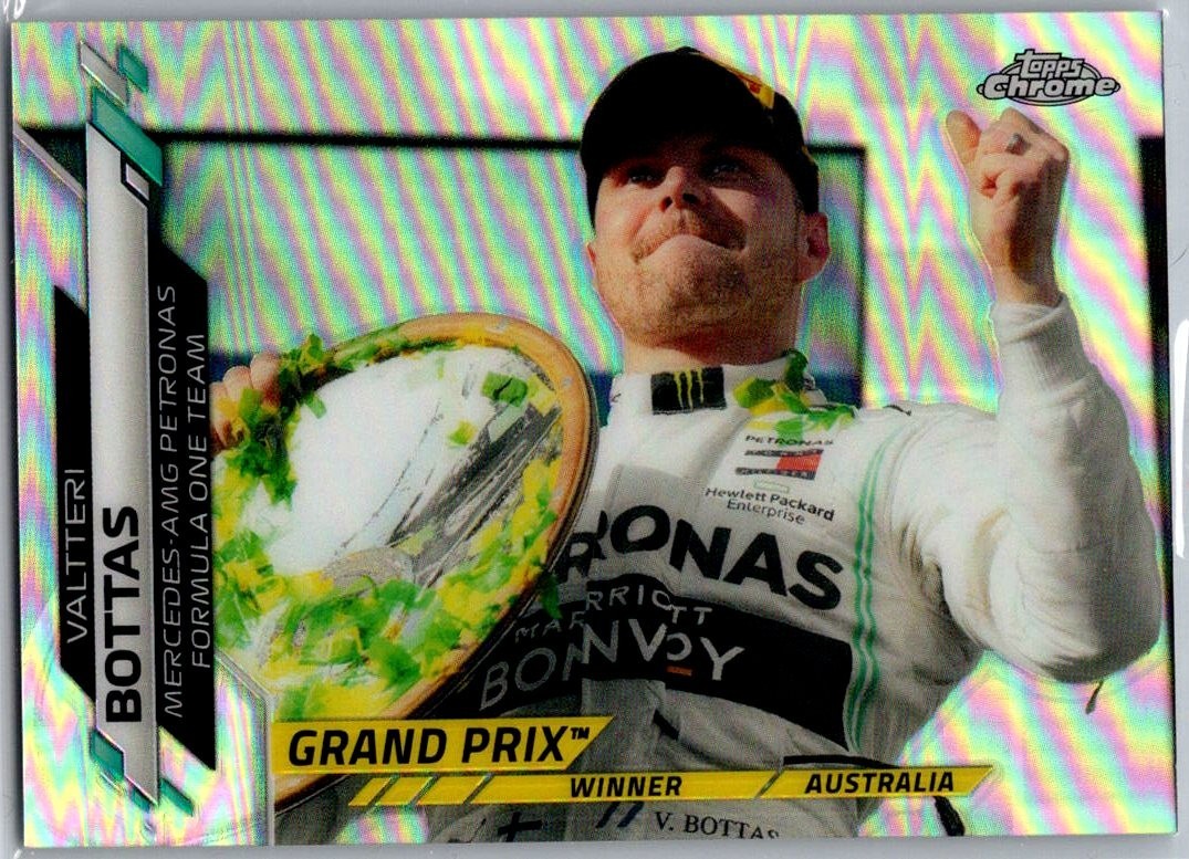 2020 Topps CHROME F1 REFRACTOR #133 Valtteri Bottas
