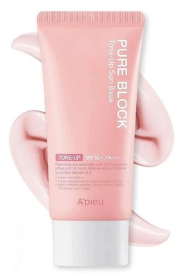 A'pieu Pure Block Tone-Up Sun Base SPF50+ PA+++ 50ml US Seller