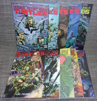 ''Teenage Mutant Ninja Turtles 1,2,3,4,5,6,7,8,9,10'',Sammelbände,Tpb,Panini,TMNT