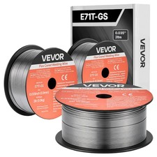VEVOR Flux Core MIG Welding Wire E71T-GS 0.035" 2LBS Gasless Mild Steel MIG Wire