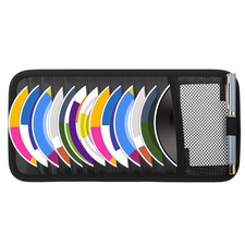 Tiesome Cd Visor Holder For Car Visor Cd Holder Organizer Large Capacity Cd ...