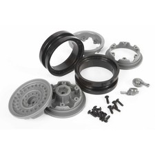 Axial Axi43005 110 Mw19 1.9 Beadlock Wheels 12mm Hex Gray 2