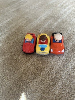 Replacement 3 Race Carsfor Little People Wheelies Stand 'n Play Rampway