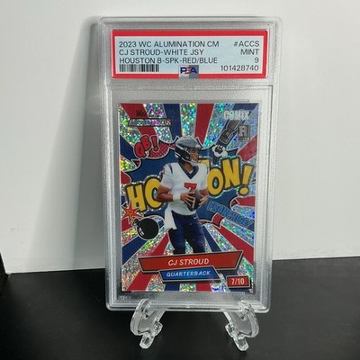 Wild Card 2023 Alumination Comix CJ Stroud Rookie AC-CS Houston B-SPK /10 PSA 9