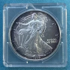 Beautiful Toned - 1999 American Silver Eagle 1 Troy Oz .999 Fine Silver