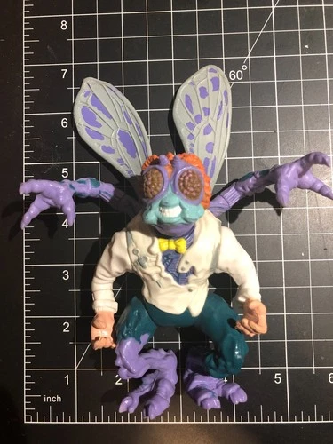 Baxter Stockman Fly Teenage Mutant Ninja Turtles Vintage Action Figure 1989 TMNT