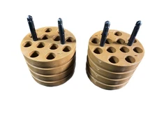 SORVALL Heraeus Centrifuge Rotor Bucket Inserts for 12x15mL 54270 (2/cs)