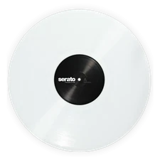 Clear Serato 12" Control Vinyl (Pair)