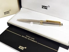 Montblanc Meisterstuck Solitaire 163 Ballpoint Pen with Gold Trim - Refurbished