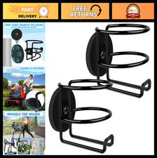 2 Pack Magnetic Cup Holder - Portable Drink Holder For Tractor Mower Truck Ca