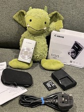 Boxed Canon IXUS 185 Compact Digital Camera Silver with Charger Y2K Retro