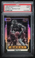 1996-97 Bowman's Best Retro Refractor Grant Hill #TB5 PSA 9 MINT HOF 0hi5