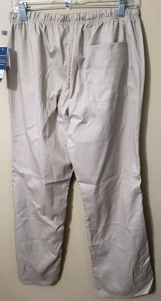 Cherokee Workwear Scrubs Men's Med Drawstring Cargo Pant 44010A Kakw Khaki NWT - Image 3 of 4