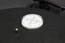 McDAISON Livella a bolla per piatto giradischi con scala graduata dischi vinile