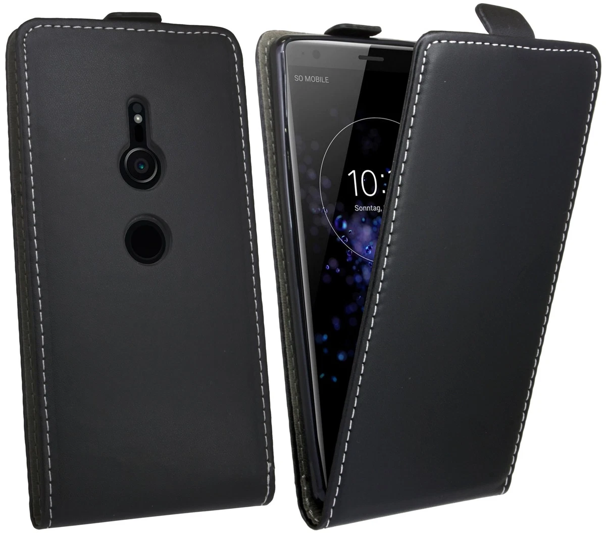 Phone Cover Case Cover Accessories Black for Sony Xperia XZ2