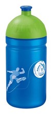 Step by Step Drinking Bottle Trinkflasche Soccer Ben blau grün Neu
