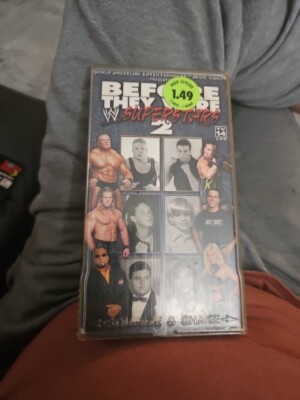 Before They Were WWE Superstars Vol 2 VHS Jericho Lesnar Tazz HBK