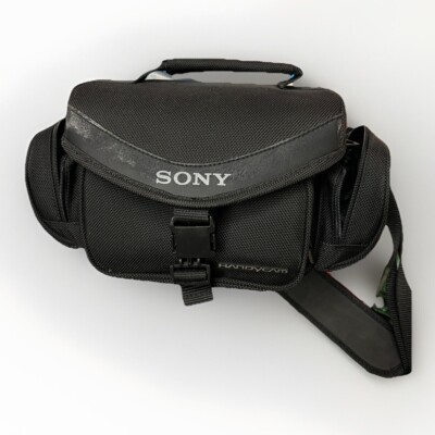 OFFICIAL NEW SONY Soft Carrying Case LCS-Va30/ B With Tags