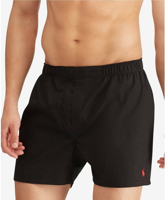 3 Pack of Polo Ralph Lauren Classic Fit Boxers Woven- Plaid Stripe Black 2xl for sale online | eBay