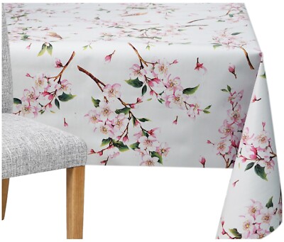 Abwischbare Tischdecke PVC Vinyl Abdeckung Abwischbar Wasserdicht Tischdecke Schutz
